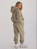 COLLEGE HOODIE - KHAKI