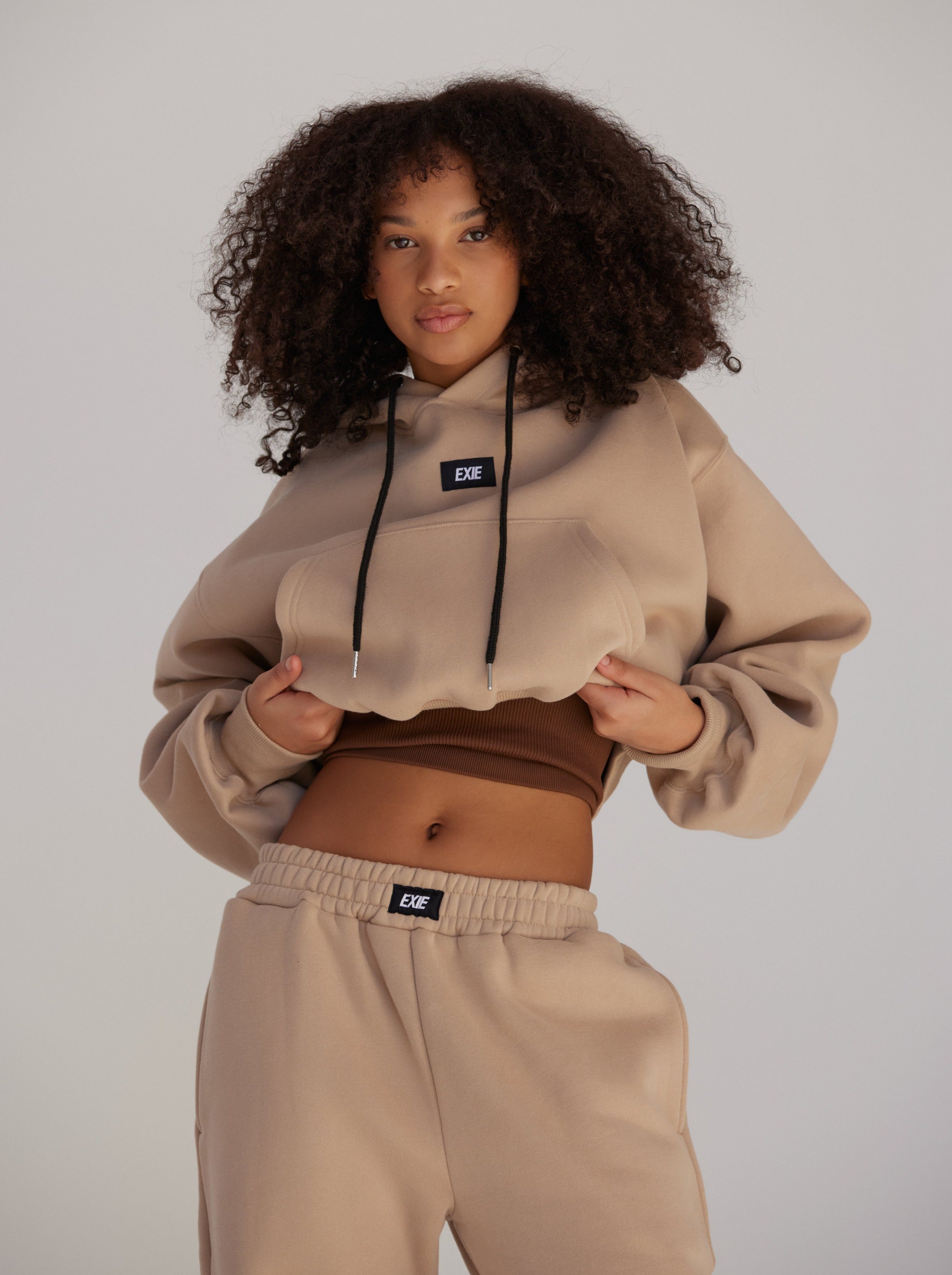 Adidas box deals logo hoodie
