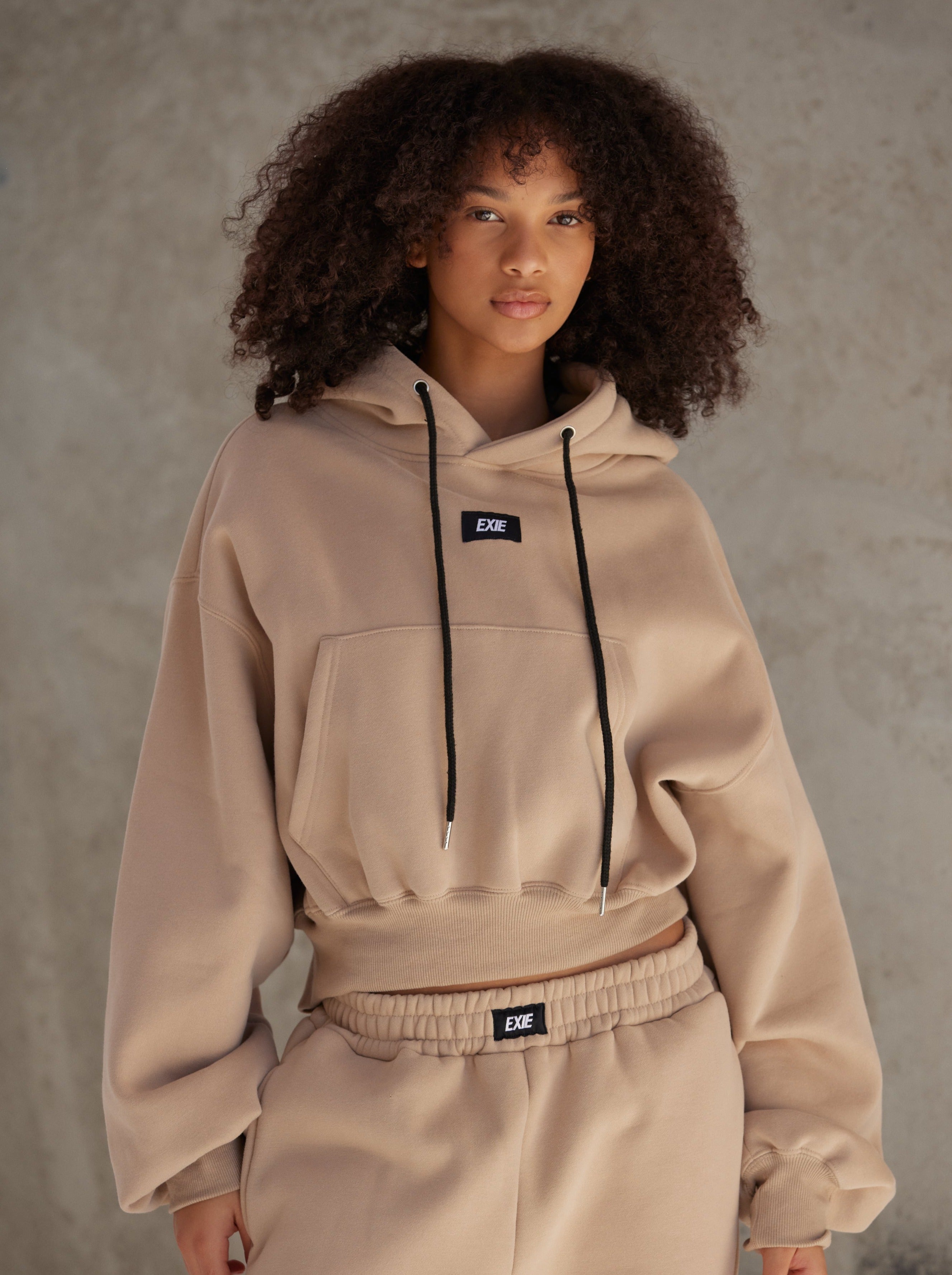 BOX LOGO HOODIE 2.0 - LATTE