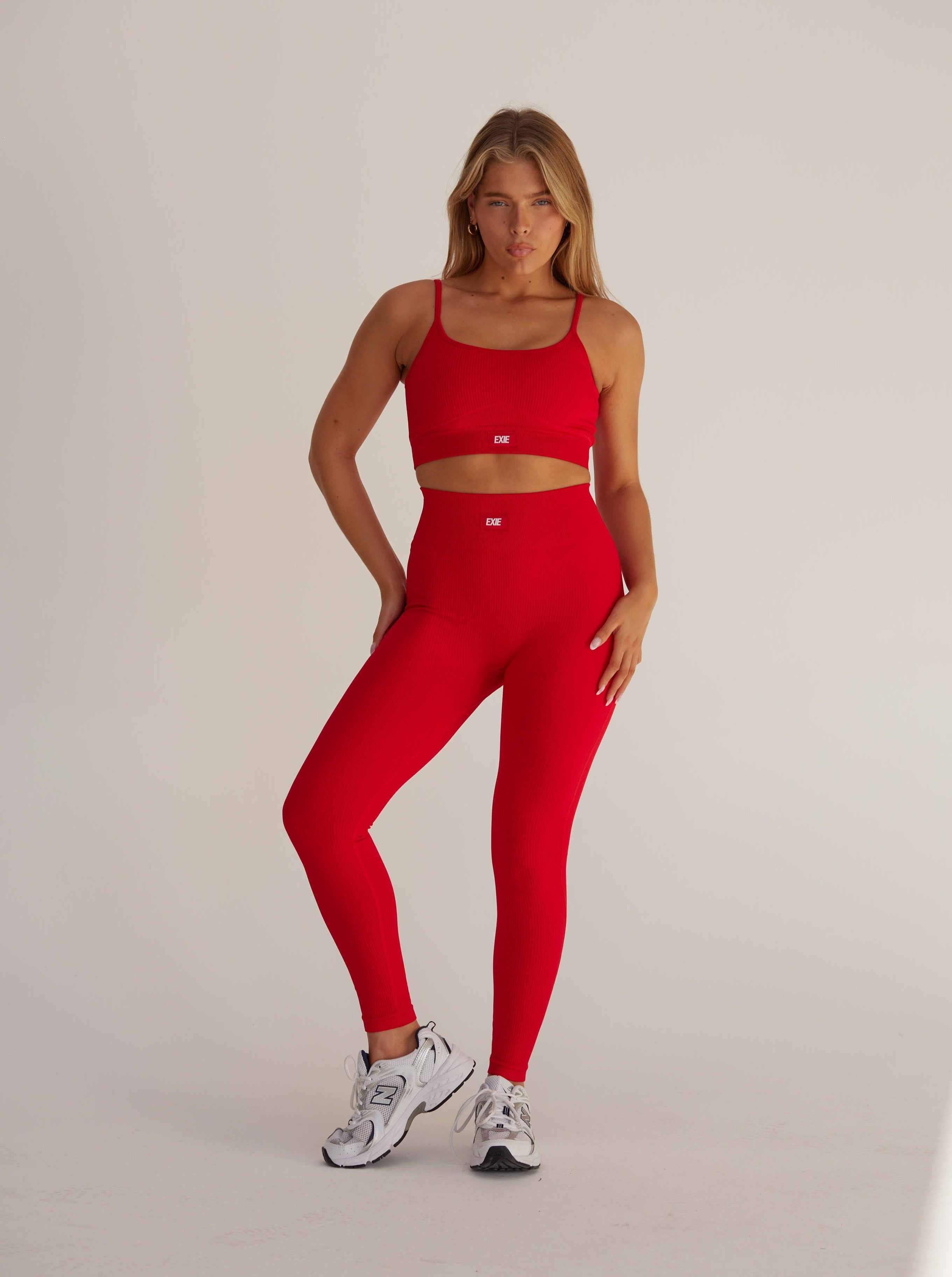 FREQUENCY CROP TANK - RED