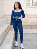 UPLIFT LONG SLEEVE TOP - ROYAL BLUE