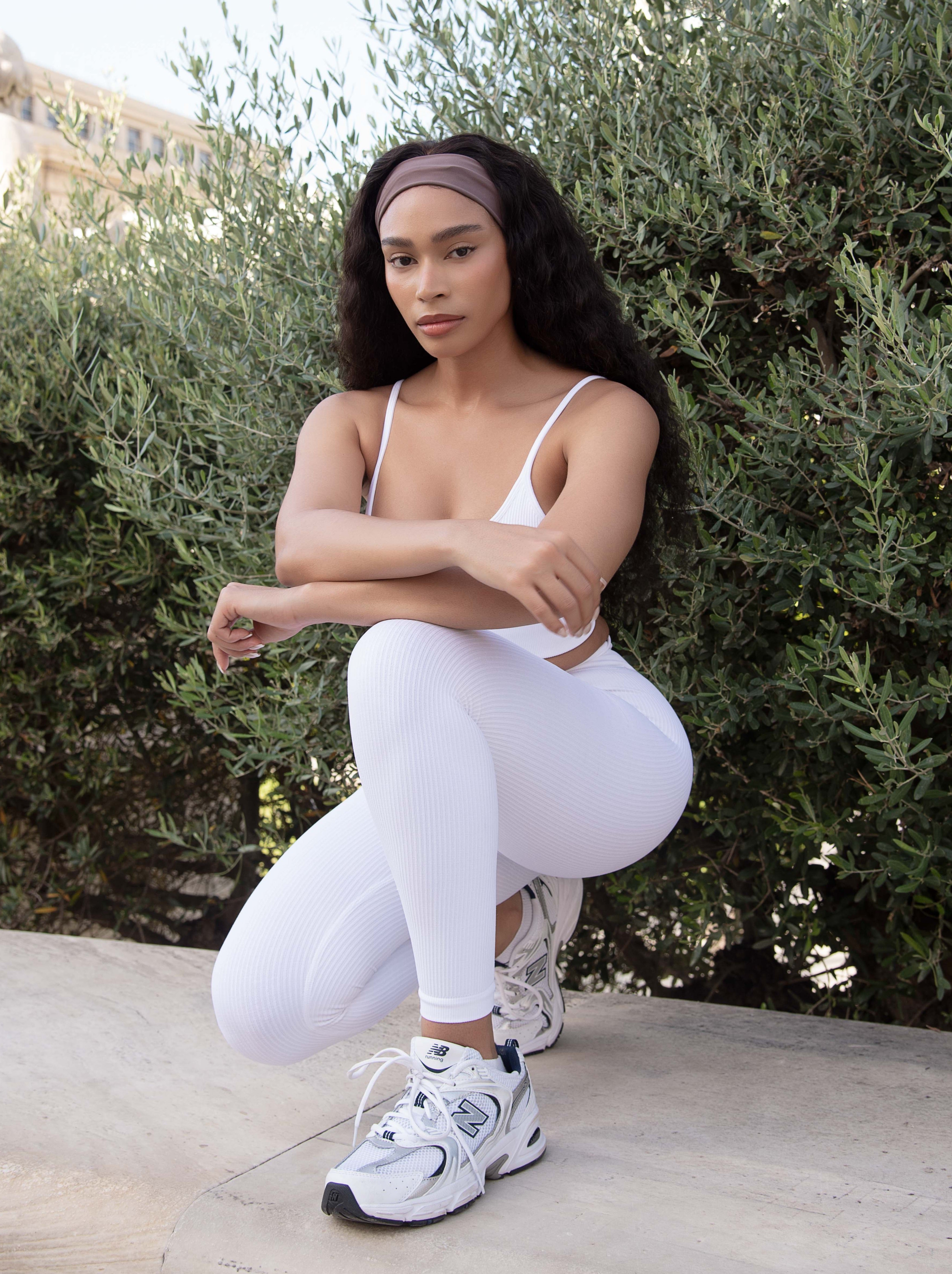 UPLIFT LEGGINGS - WHITE