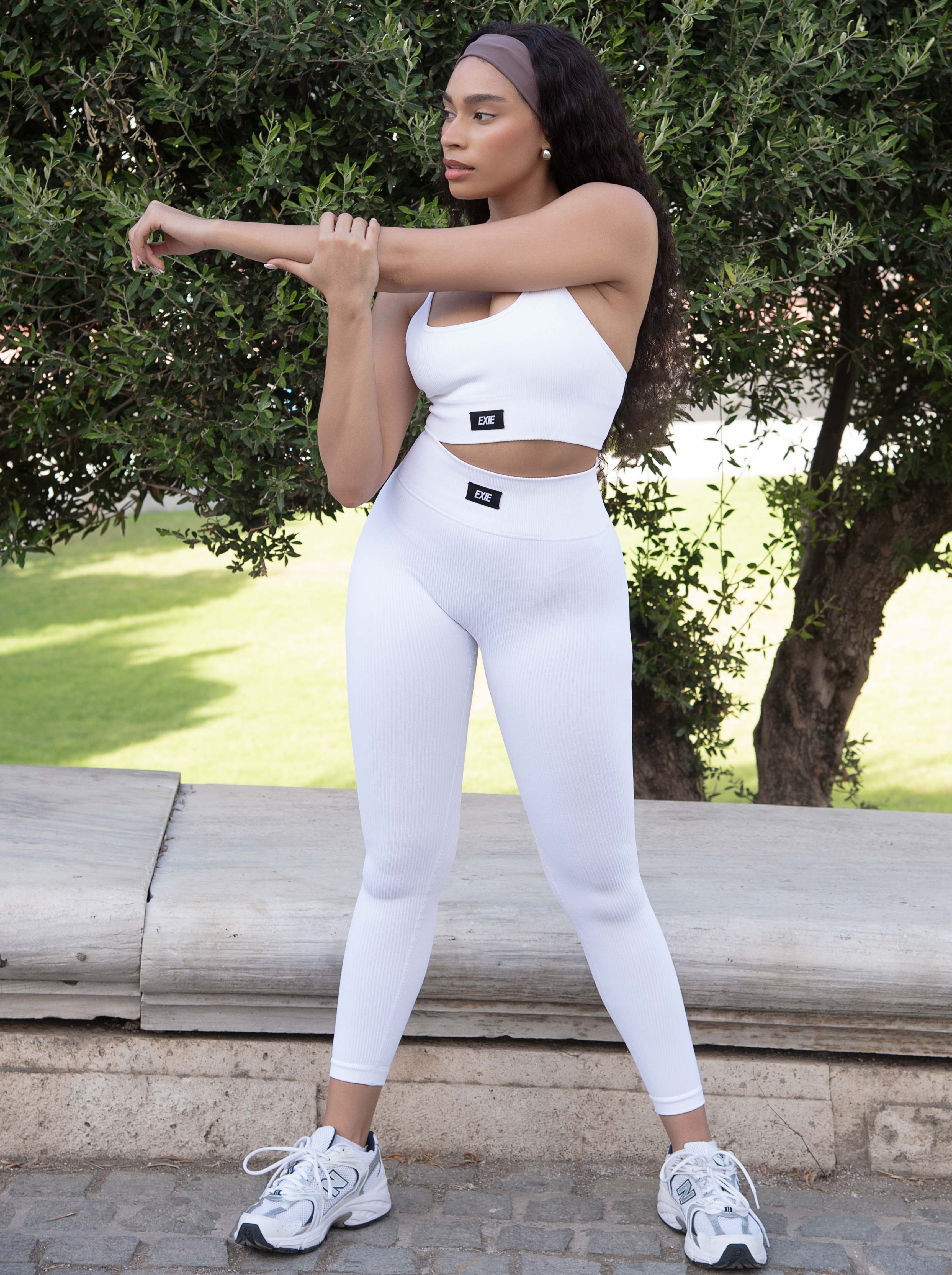 UPLIFT SPORTS BRA - WHITE