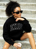 TURTLE NECK SWEATER - BLACK