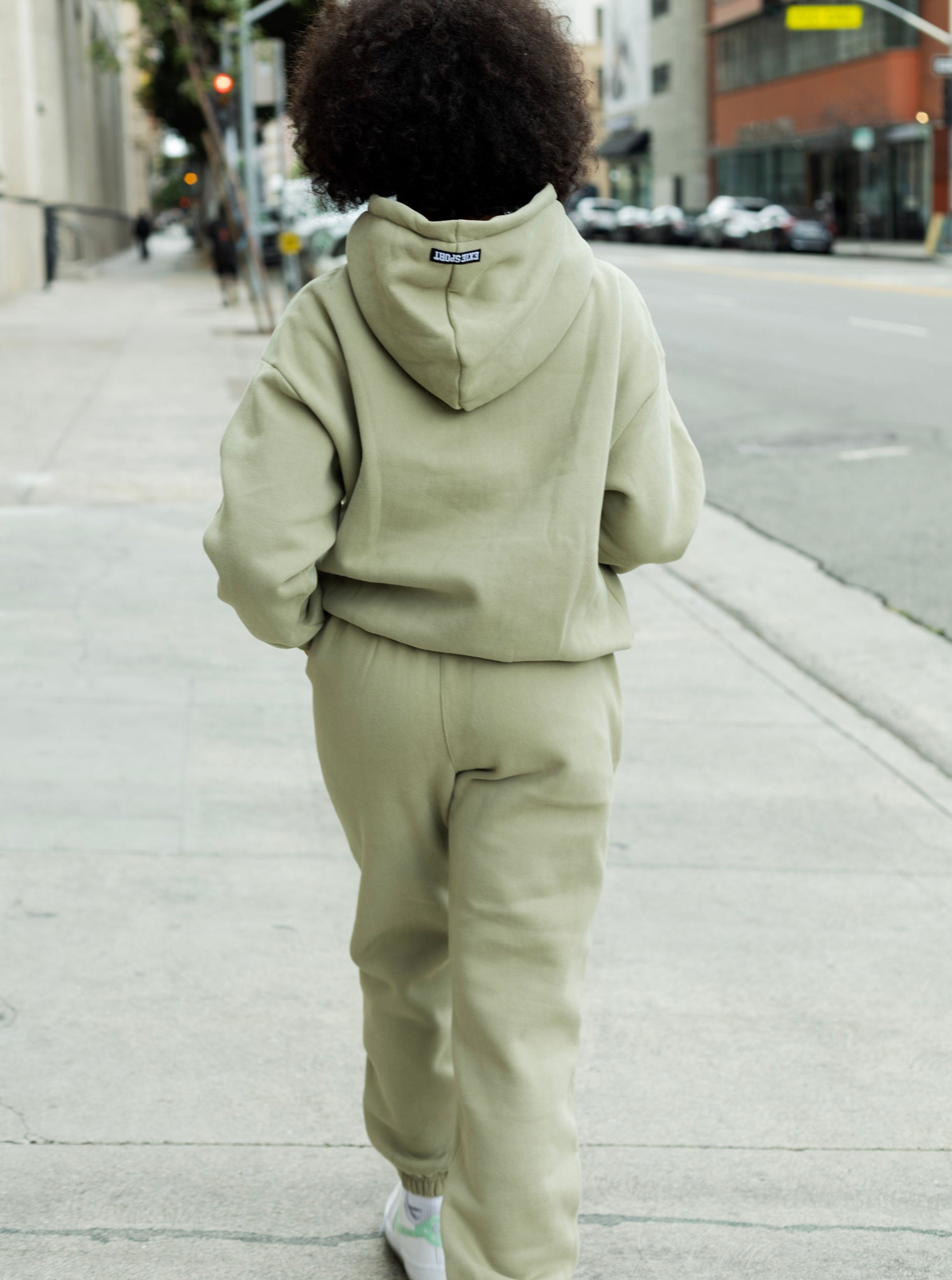 EXIE SPORT TRACK PANT - KHAKI