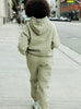 EXIE SPORT TRACK PANT - KHAKI