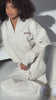 Load and play video in Gallery viewer, HALF ZIP SWEATER - CREAM MARLE