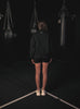 TURTLE NECK SWEATER - BLACK