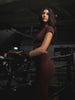 BEND ZIP FRONT TEE - SIENNA