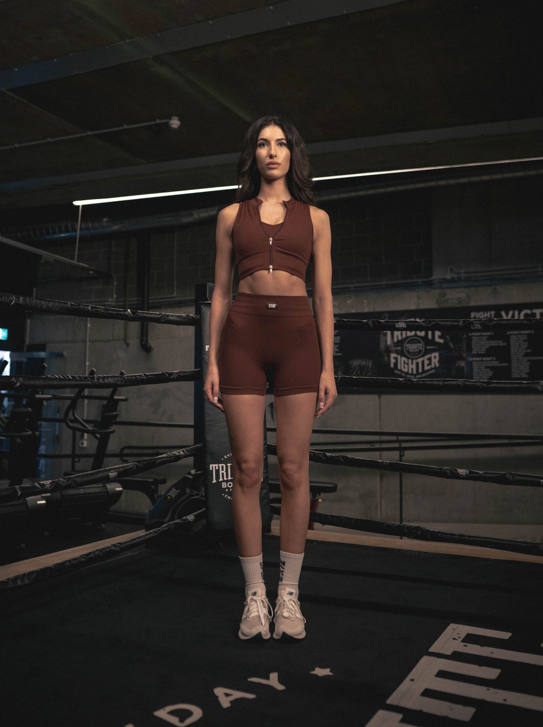 BEND SLEEVELESS TOP - SIENNA
